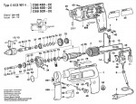 Bosch 0 603 161 403 Csb 520-2E Percussion Drill 220 V / Eu Spare Parts
